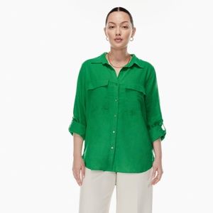 Babaton Utility Linen Shirt